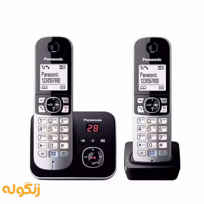 تلفن بی‌سیم پاناسونیک مدل Panasonic KX-TG6822 - زنگوله