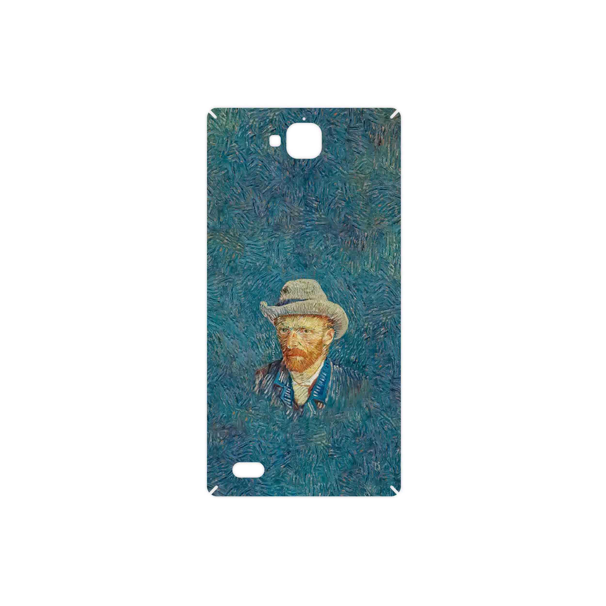 برچسب پوششی ماهوت مدل Self portrait with a gray felt hat مناسب برای گوشی موبایل آنر 3C