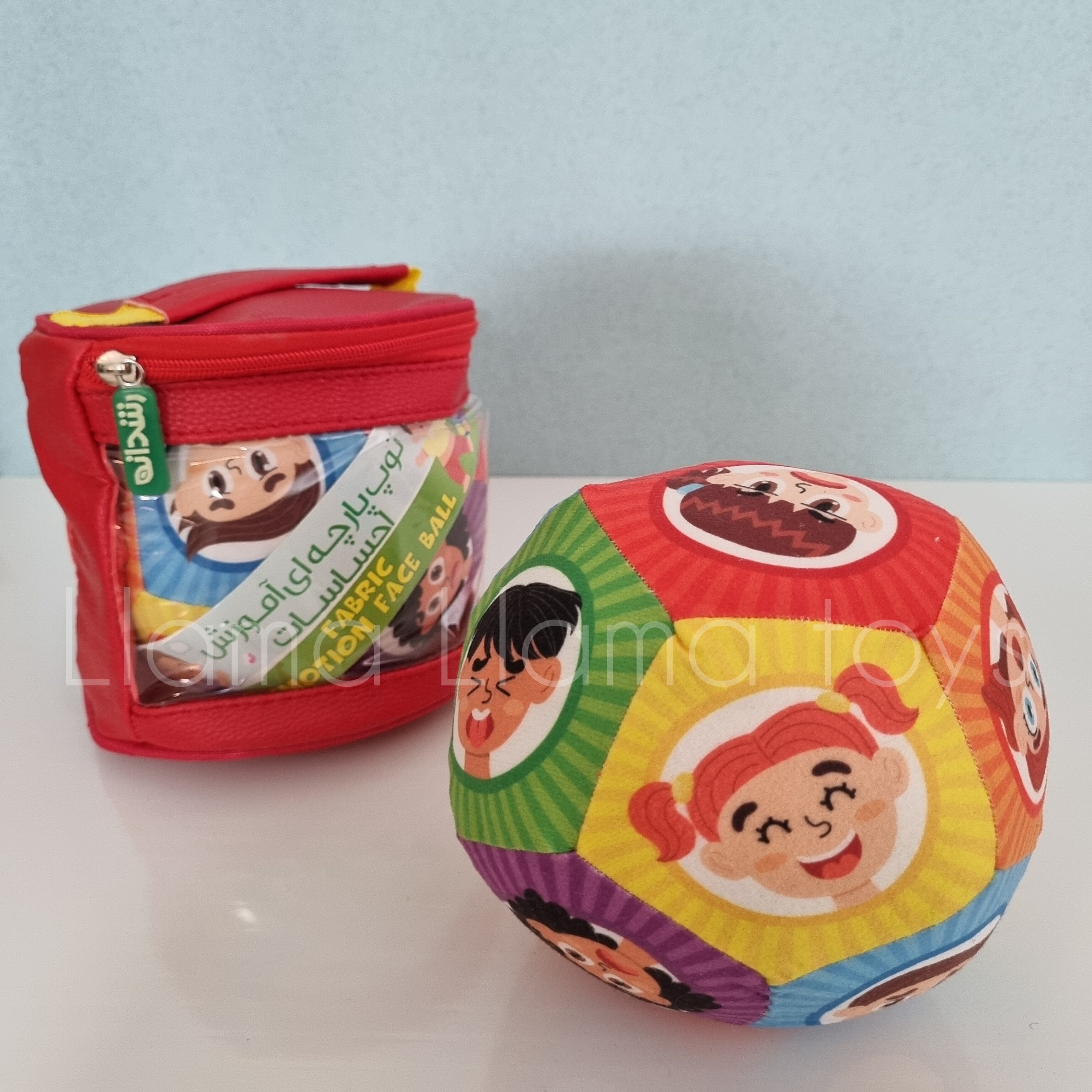 توپ پارچه ای آموزش احساسات