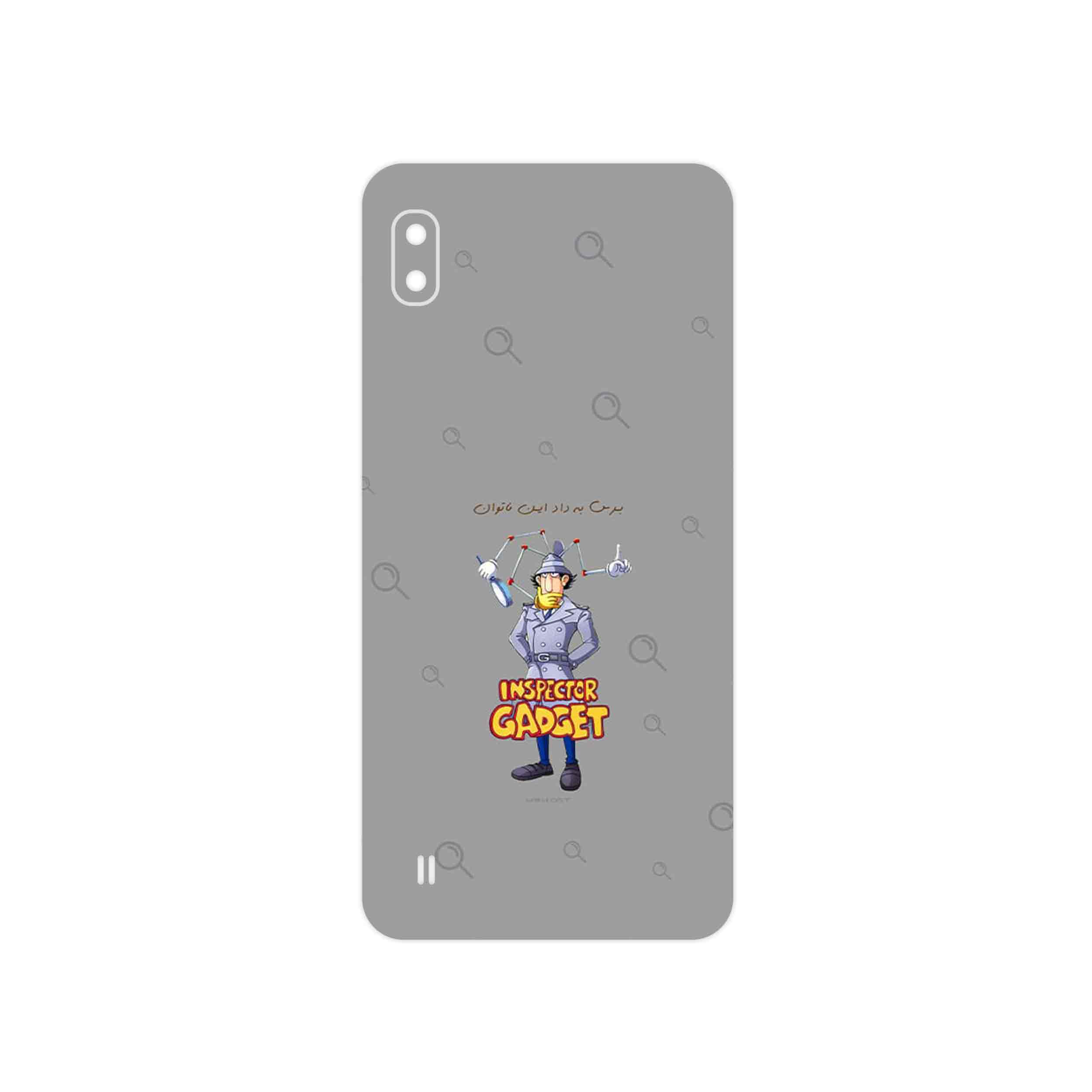برچسب پوششی ماهوت مدل Inspector Gadget مناسب برای گوشی موبایل سامسونگ Galaxy A10
