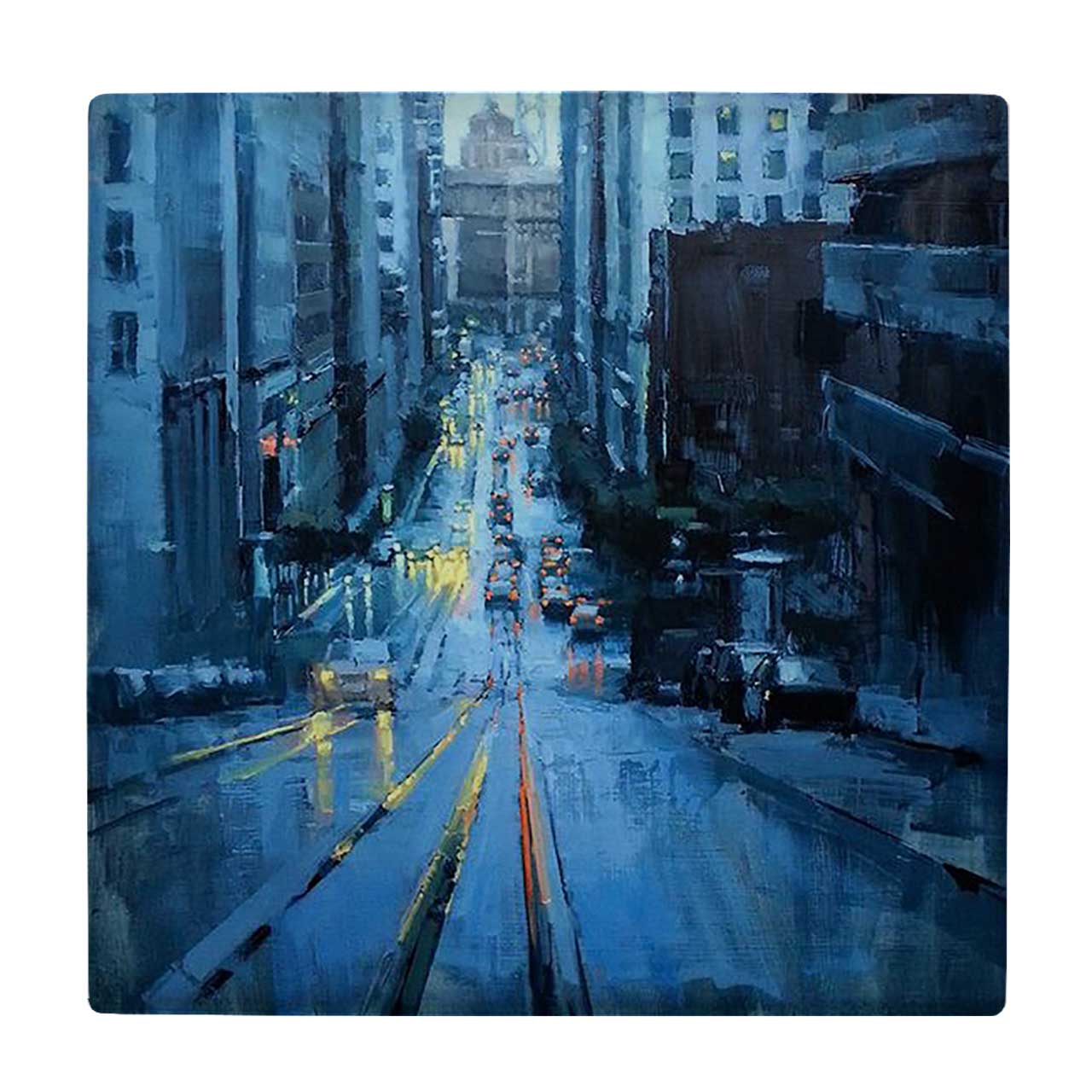  زیر لیوانی  طرح نقاشی خیابان بارانی کد    5978826_4845