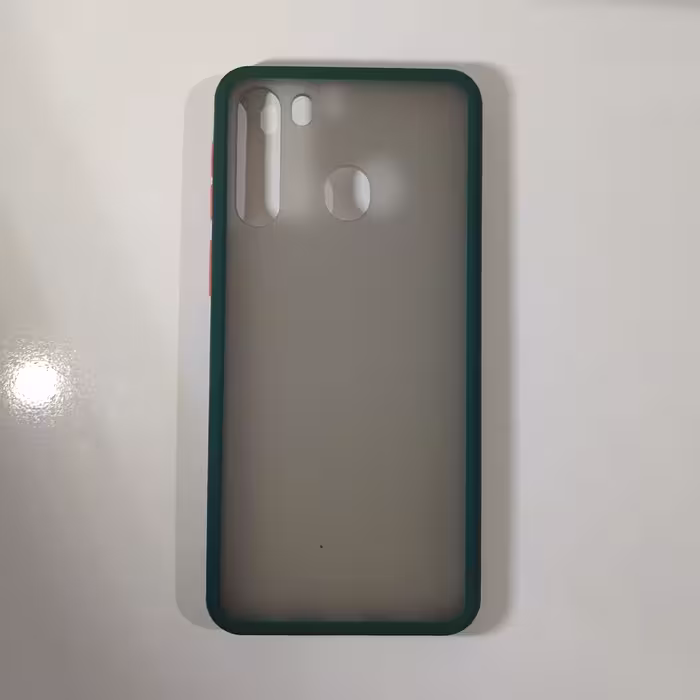کاور گوشی موبایل سامسونگ مدل Galaxy A21 مدل مان رنگ سبز تیره 