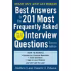 کتاب Best Answers to the 201 Most Frequently Asked Interview Questions, Second Edition اثر Matthew DeLuca and Nanette DeLuca انتشارات McGraw Hill