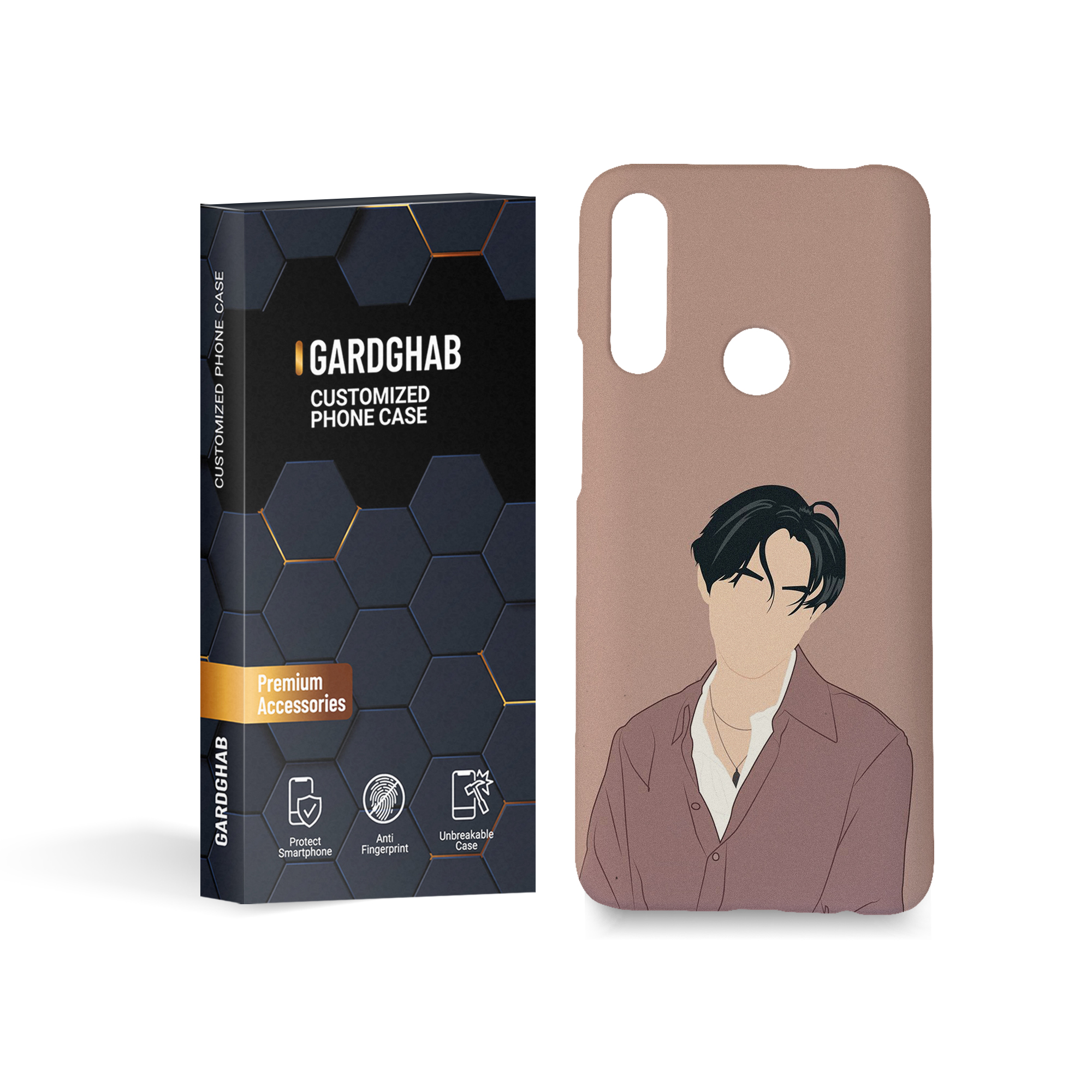 کاور گارد قاب مدل پسرانه مناسب برای گوشی موبایل هواوی Y9 prime 2019