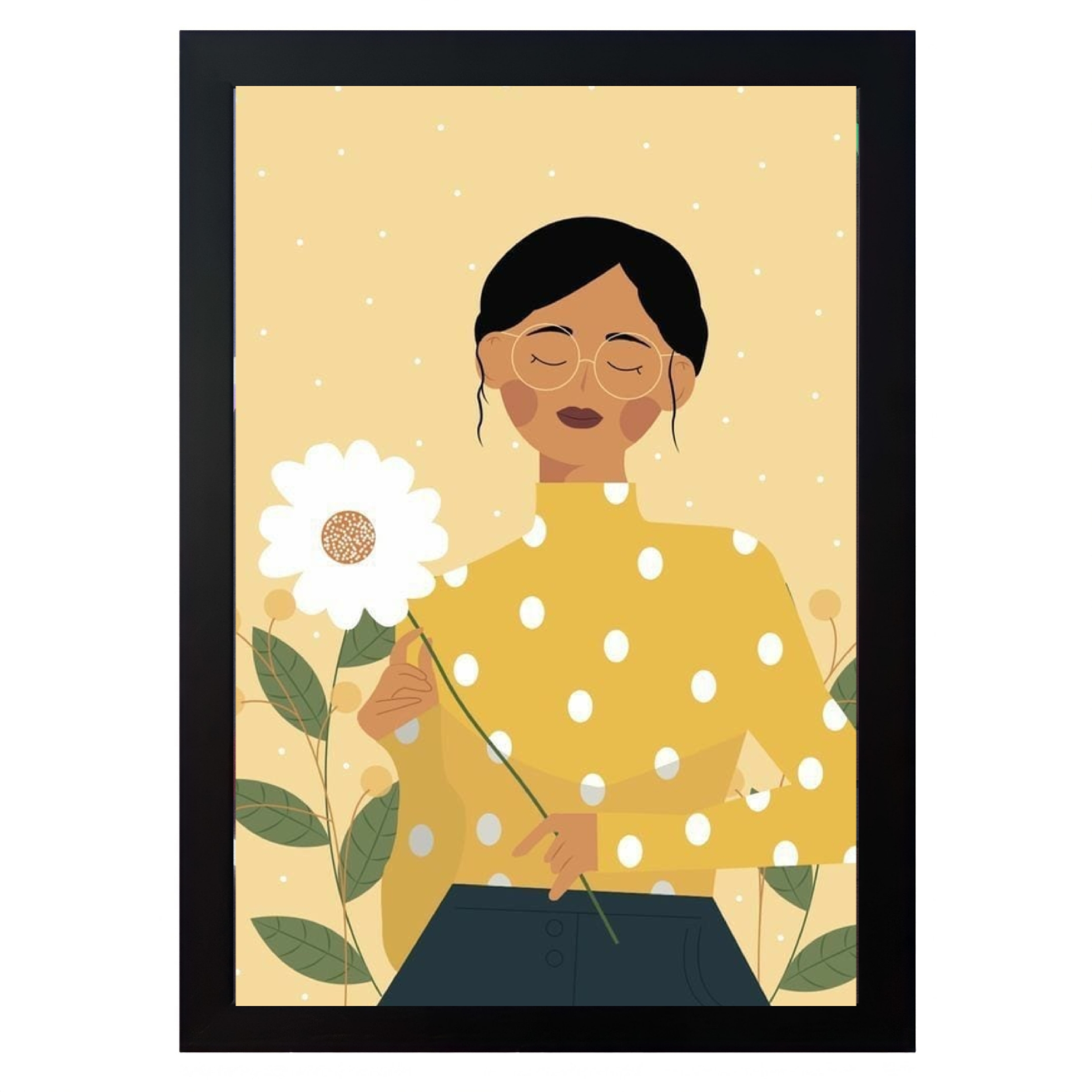 تابلو مدل خانم گلی