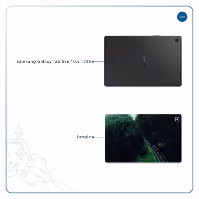 برچسب پوششی ماهوت مدل Jungle مناسب برای تبلت سامسونگ Galaxy Tab S5e 10.5 2019 T725