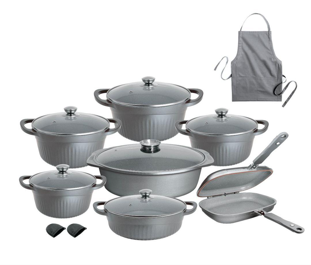 سرویس قابلمه 17 پارچه ام جی اس مدل جرمنی