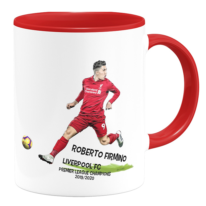 ماگ مدل لیورپول طرح روبرتو فیرمینو