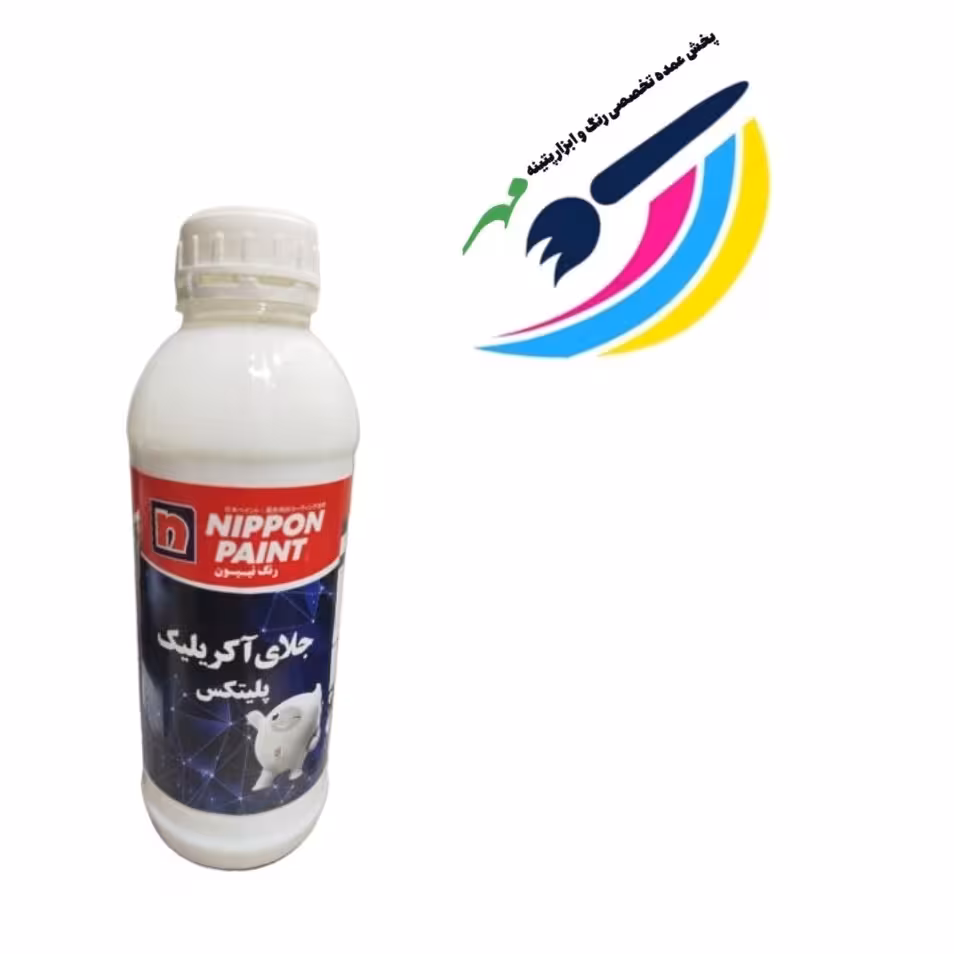 جلای اکریلیک نیپون شفاف 1 لیتری پلیتکس