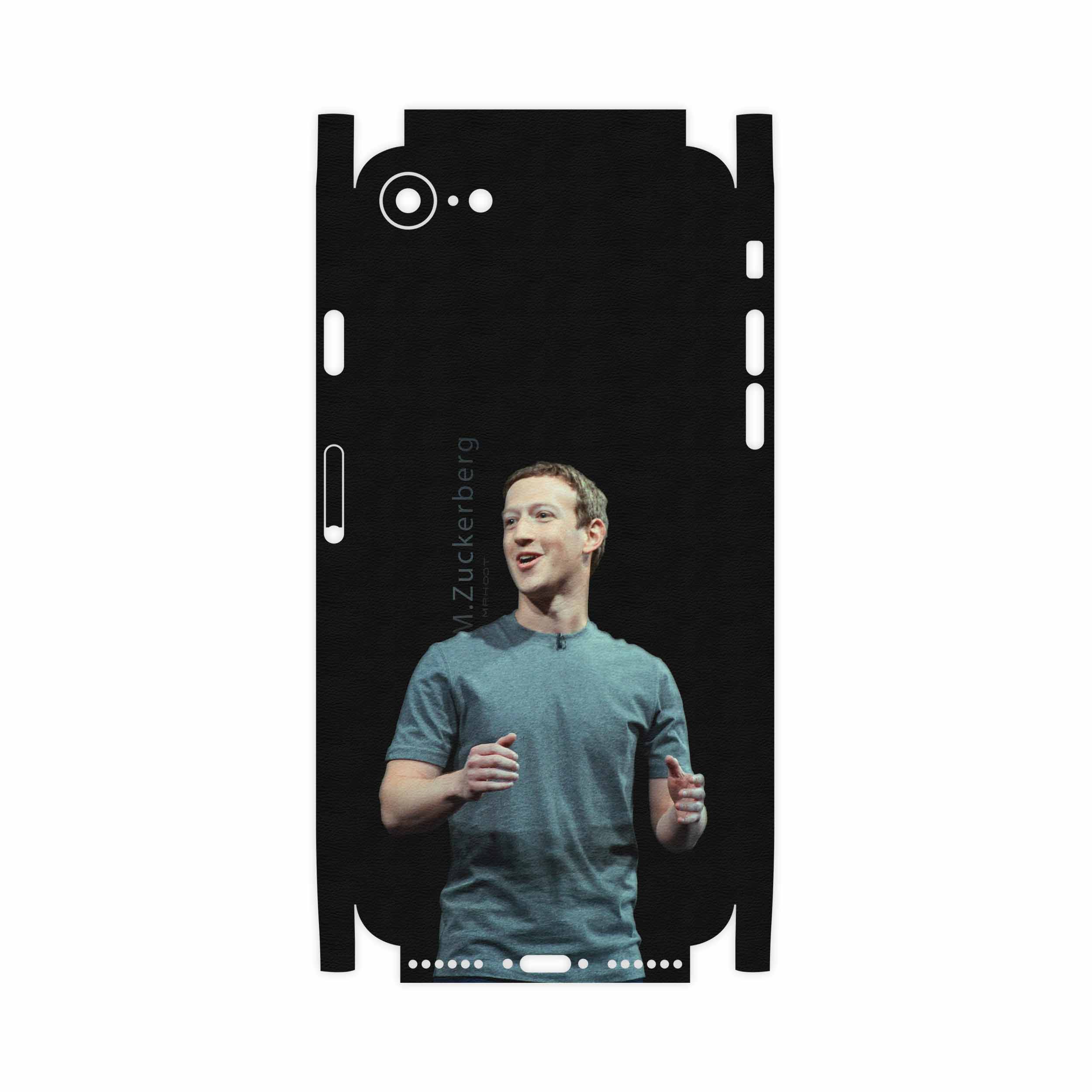 برچسب پوششی ماهوت مدل Mark Zuckerberg-FullSkin مناسب برای گوشی موبایل اپل iPhone 8
