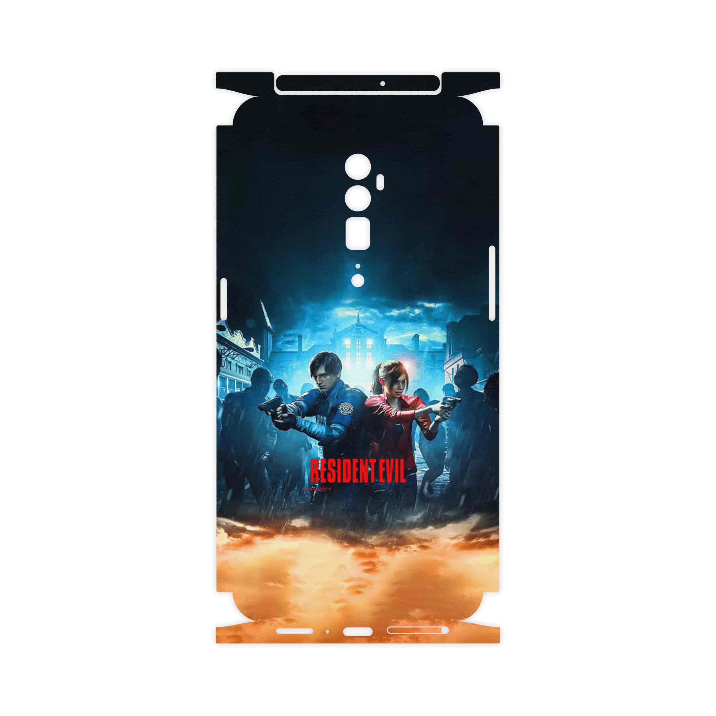 برچسب پوششی ماهوت مدل Residentevil Game Series-FullSkin مناسب برای گوشی موبایل اپو RENO 10X