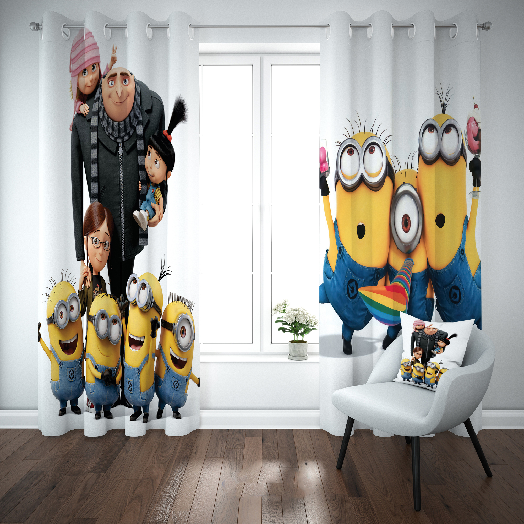 پرده مدل b2647 سایز 140×280 سانتی متر