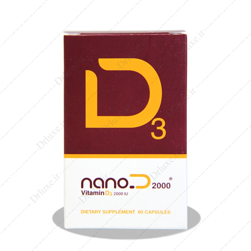 مشخصات، قیمت و خرید کپسول ویتامین D3 نانو حیات 60 عددی - دکتر لوکس