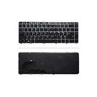 کیبورد لپ‌تاپ اچ‌پی Elitebook 745 G4 (با فریم نقره ای)
