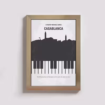 تابلو مدل فیلم کازابلانکا کد casablanca BE036