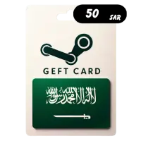 گیفت کارت 50 SAR استیم عربستان
