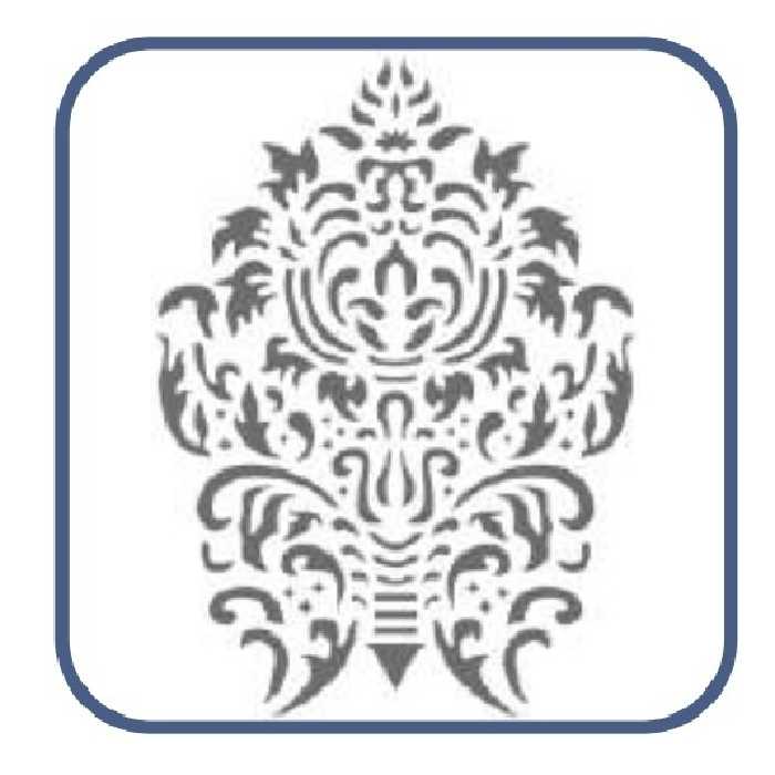 شابلون طرح مراکشی سایز 40 در 60 کد 51