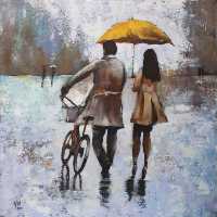 تابلو نقاشی اکریلیک مدل SZ-99007