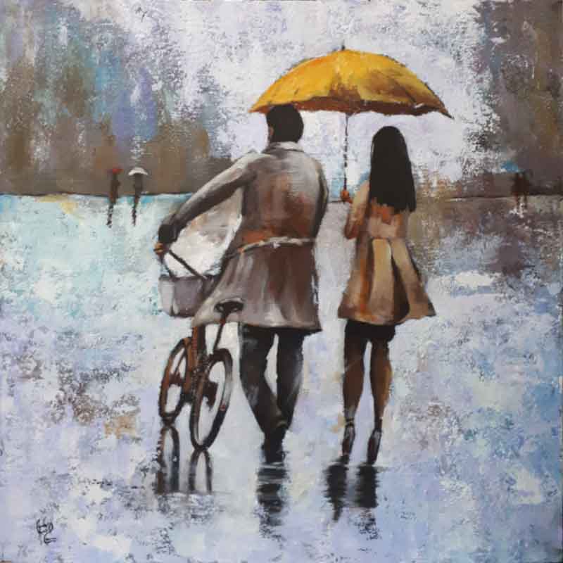 تابلو نقاشی اکریلیک مدل SZ-99007