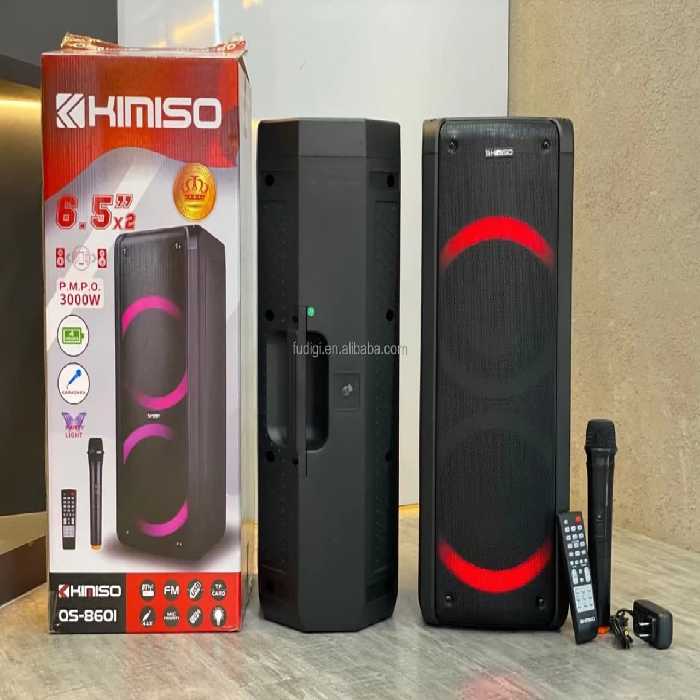 اسپیکر چمدانی KIMISO QS-8601 - یاسین کامپیوتر