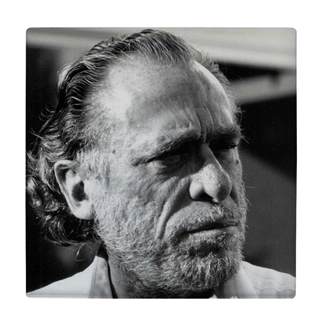 زیر لیوانی طرح چارلز بوکوفسکی کد    3257823_503