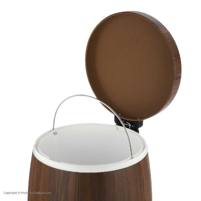 سطل زباله پدالی بهاز کالا کد 16626053 گنجایش 14 لیتر