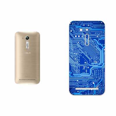 برچسب پوششی ماهوت مدل Blue Printed Circuit Board مناسب برای گوشی موبایل ایسوس Zenfone Go