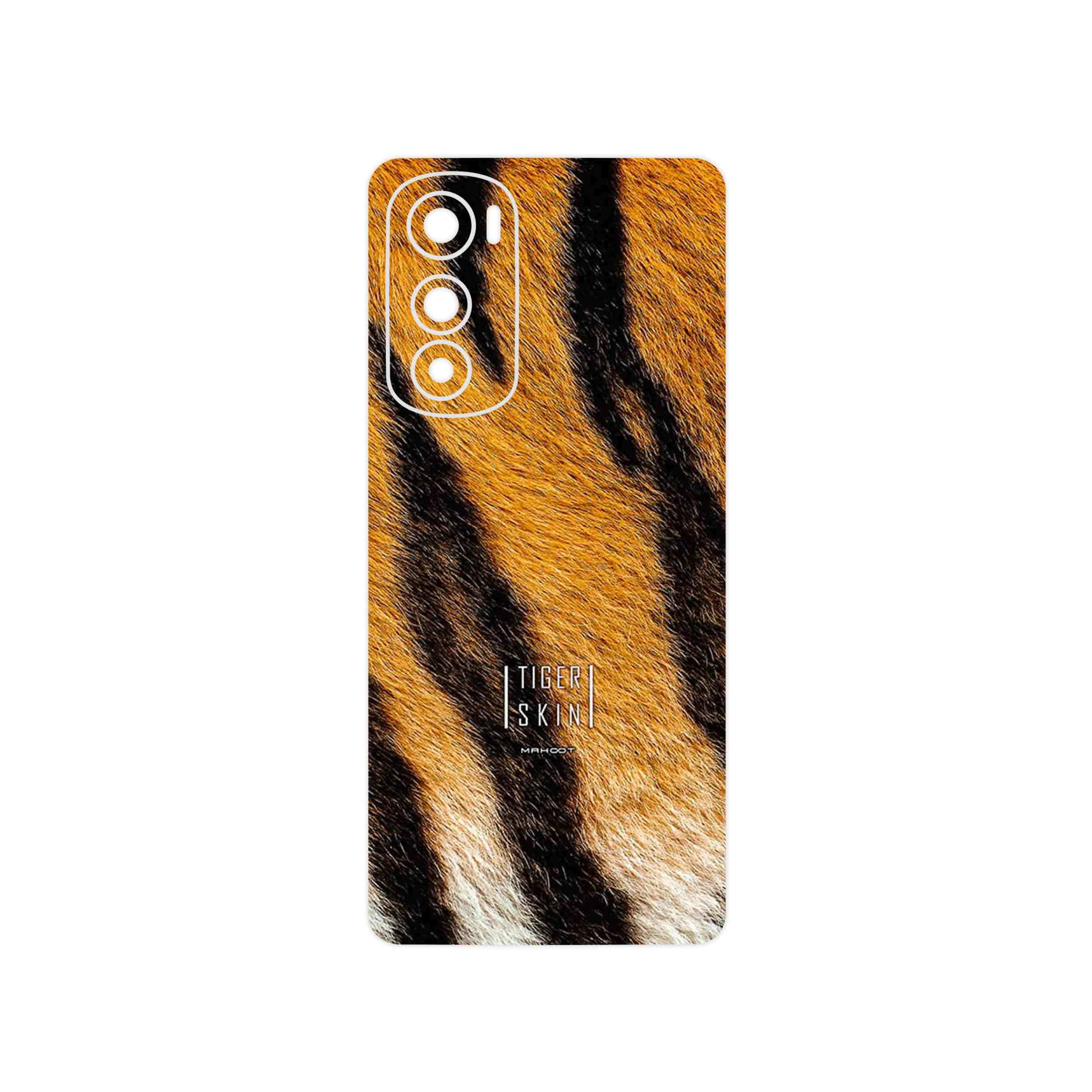 برچسب پوششی ماهوت مدل Tiger Skin مناسب برای گوشی موبایل موتورولا Edge 30