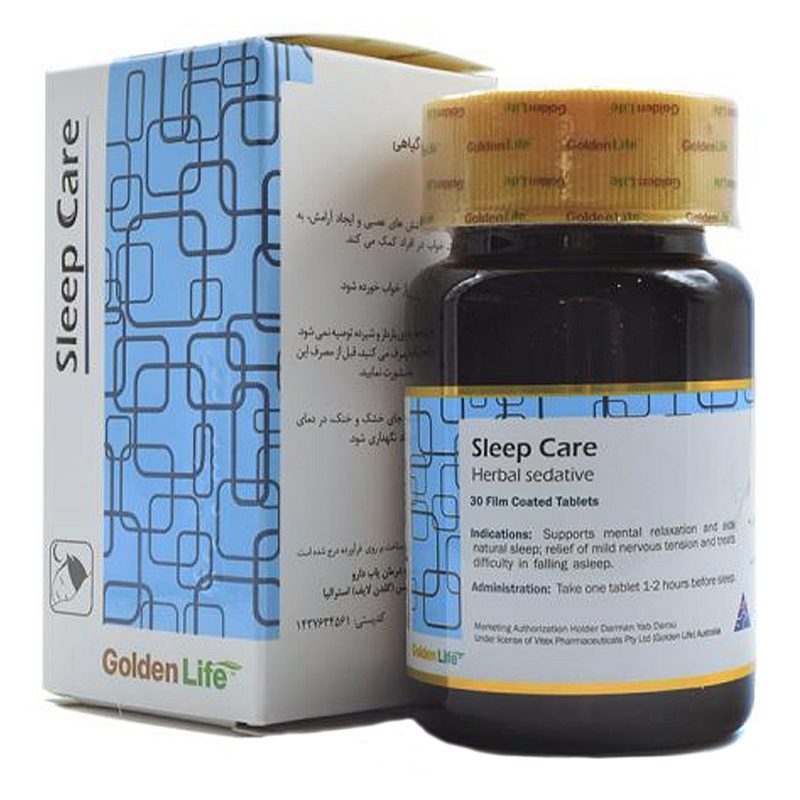قرص اسلیپ کر گلدن لایف | Golden Life Sleep Care