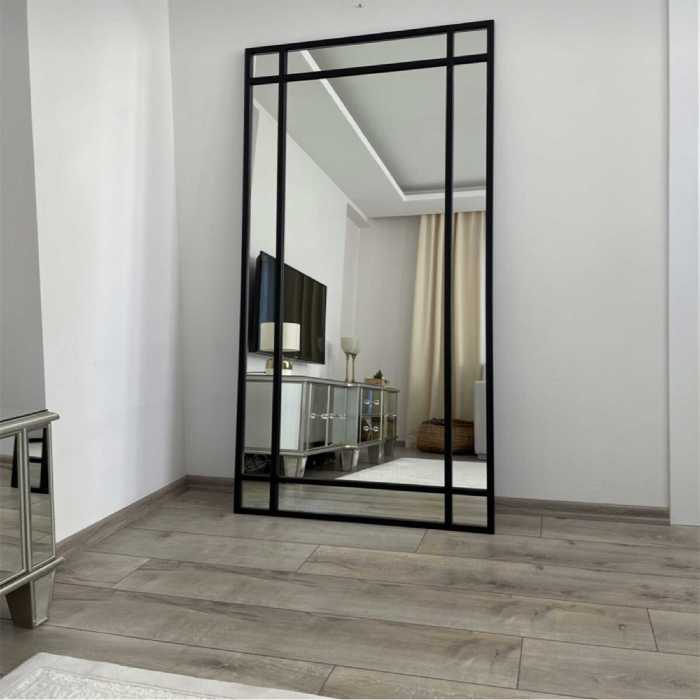 آینه مدل قدی چوبی طرح نسیم w-160