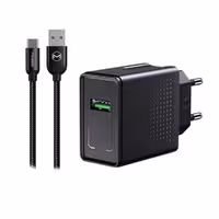 شارژر دیواری مک دودو CH-5800 VOOC با کابل Type-C توان 22.5 وات