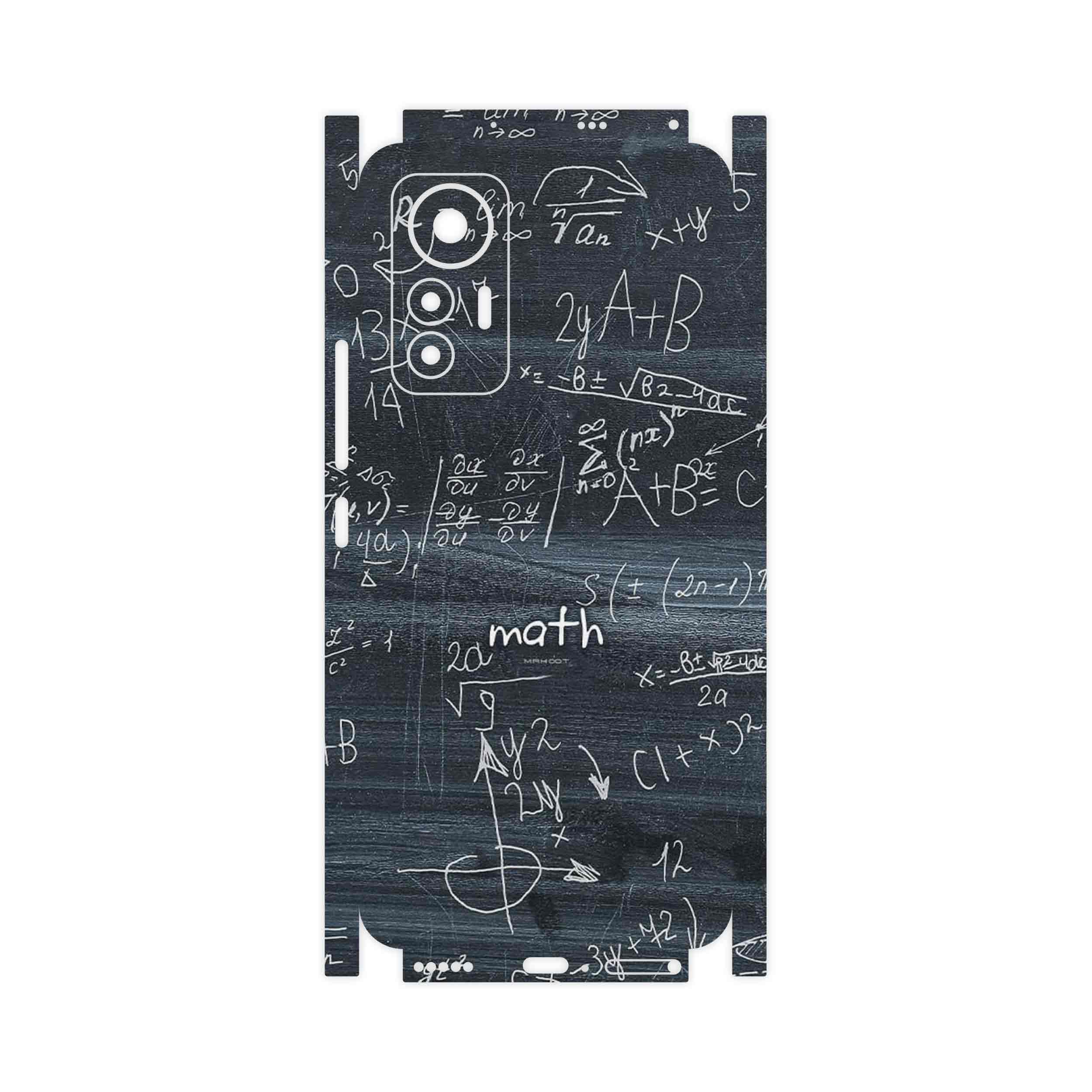 برچسب پوششی ماهوت مدل Mathematical Science-FullSkin مناسب برای گوشی موبایل شیائومی 12 Lite