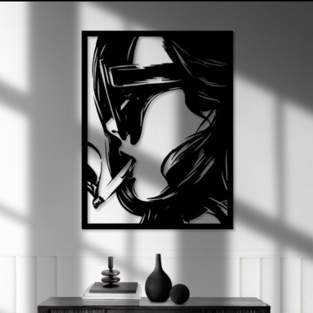 تابلو فلزی طرح رخ