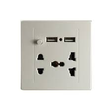 پريز برق همه كاره AC 3PIN&110 - یاسین کامپیوتر