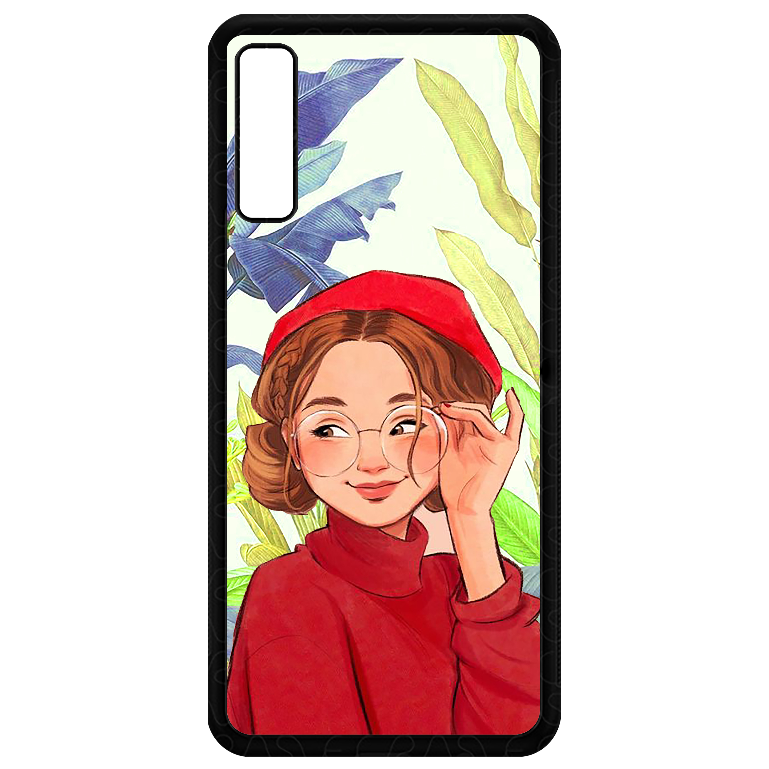کاور طرح دختر مدل CHL50328 مناسب برای گوشی موبایل سامسونگ Galaxy A30s / A50 / A50s