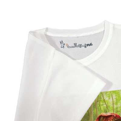 تی شرت بچگانه پرمانه طرح دایناسور کد pmt.4237