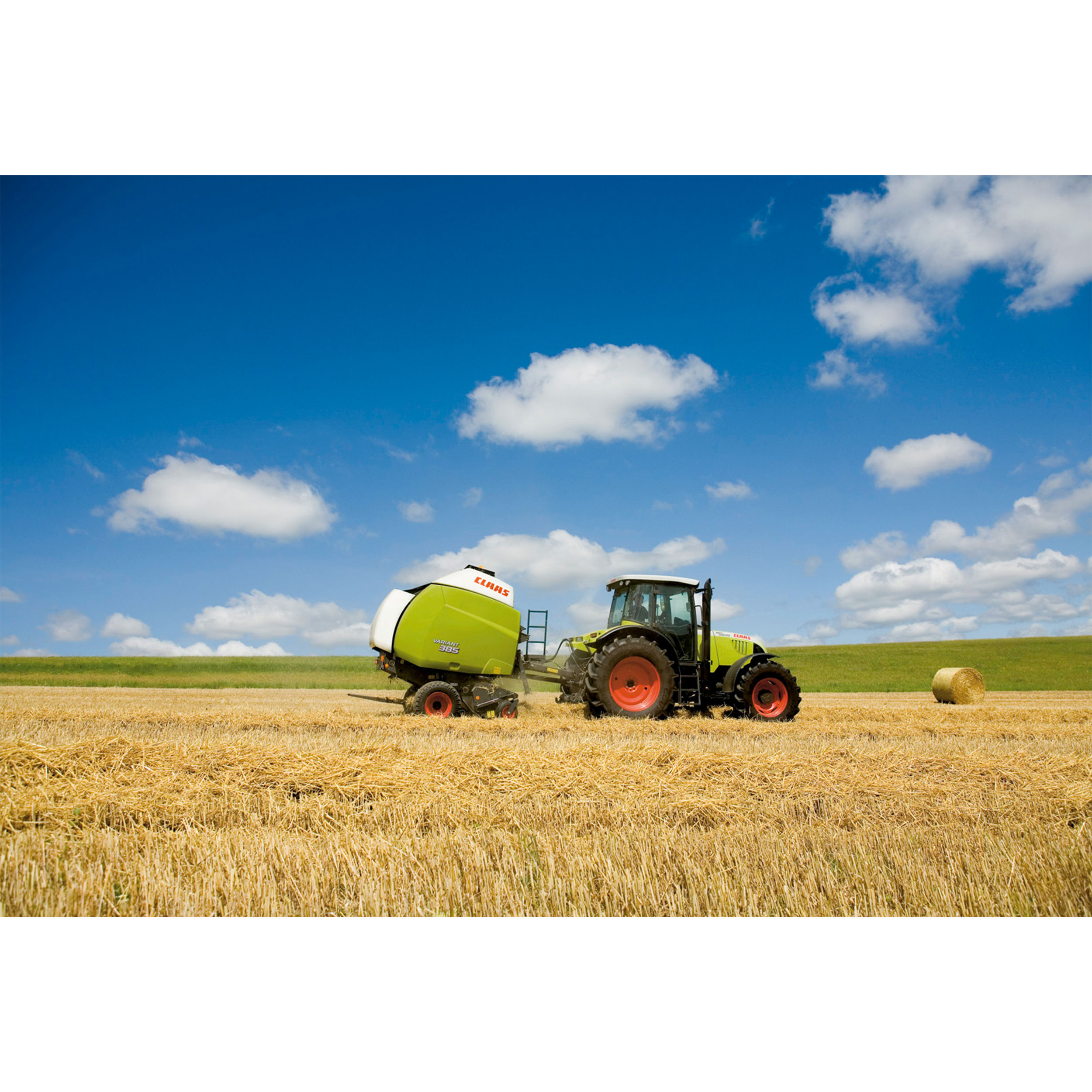 تابلو شاسی طرح مزرعه گندم و برداشت محصول مدل T6975