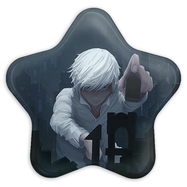 پیکسل خندالو طرح نیئر انیمه دفترچه مرگ مدل ستاره ای کد 11290