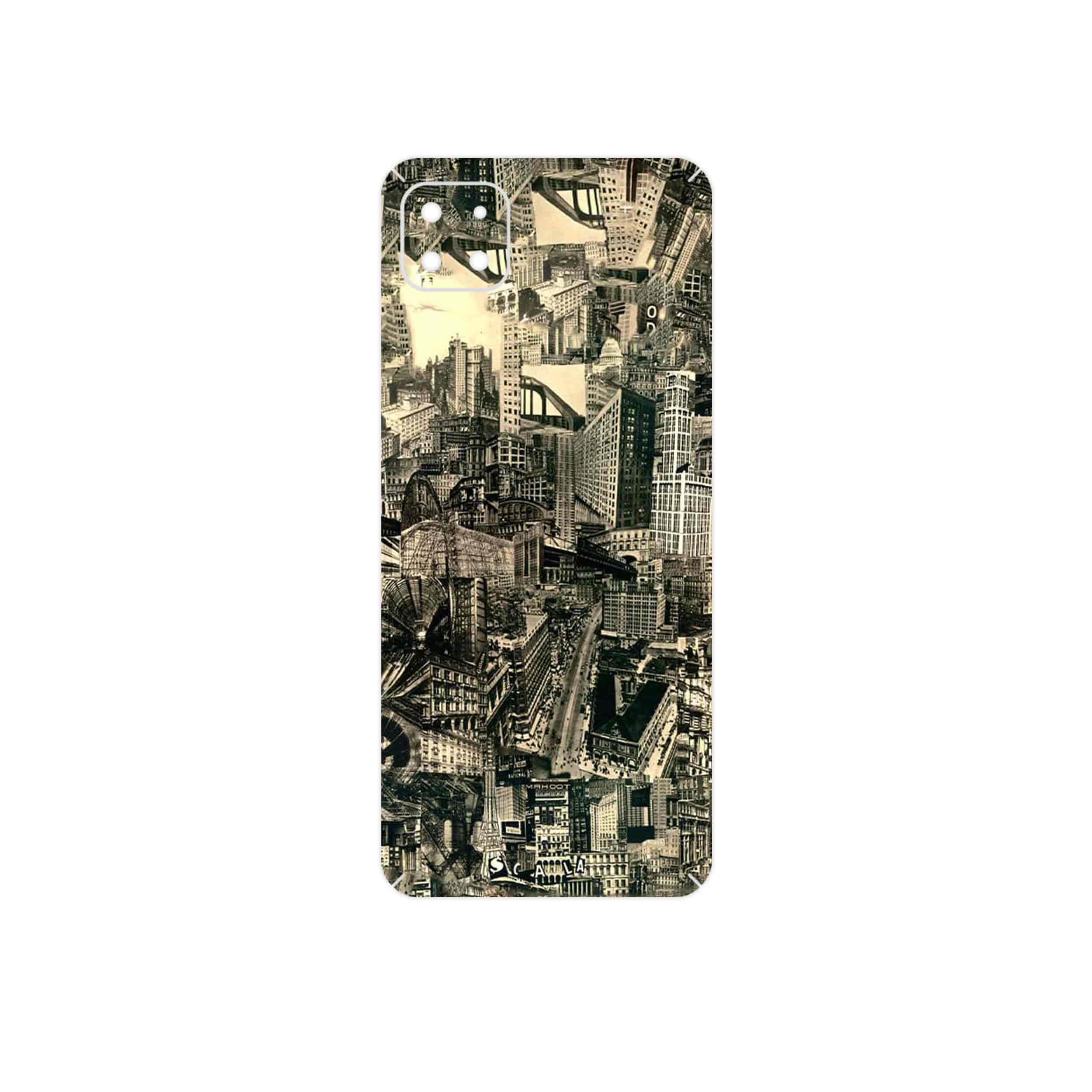 برچسب پوششی ماهوت مدل Collage of Skyscraper مناسب برای گوشی موبایل سامسونگ Galaxy A22 5G