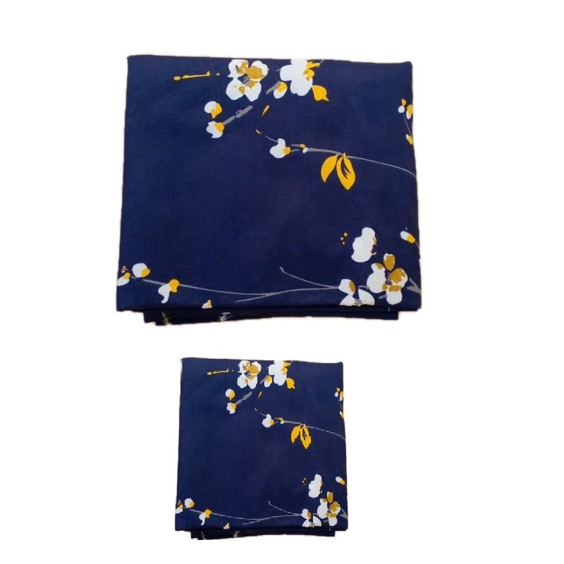 سرویس ملحفه مدل گل یخ یک نفره دو تکه