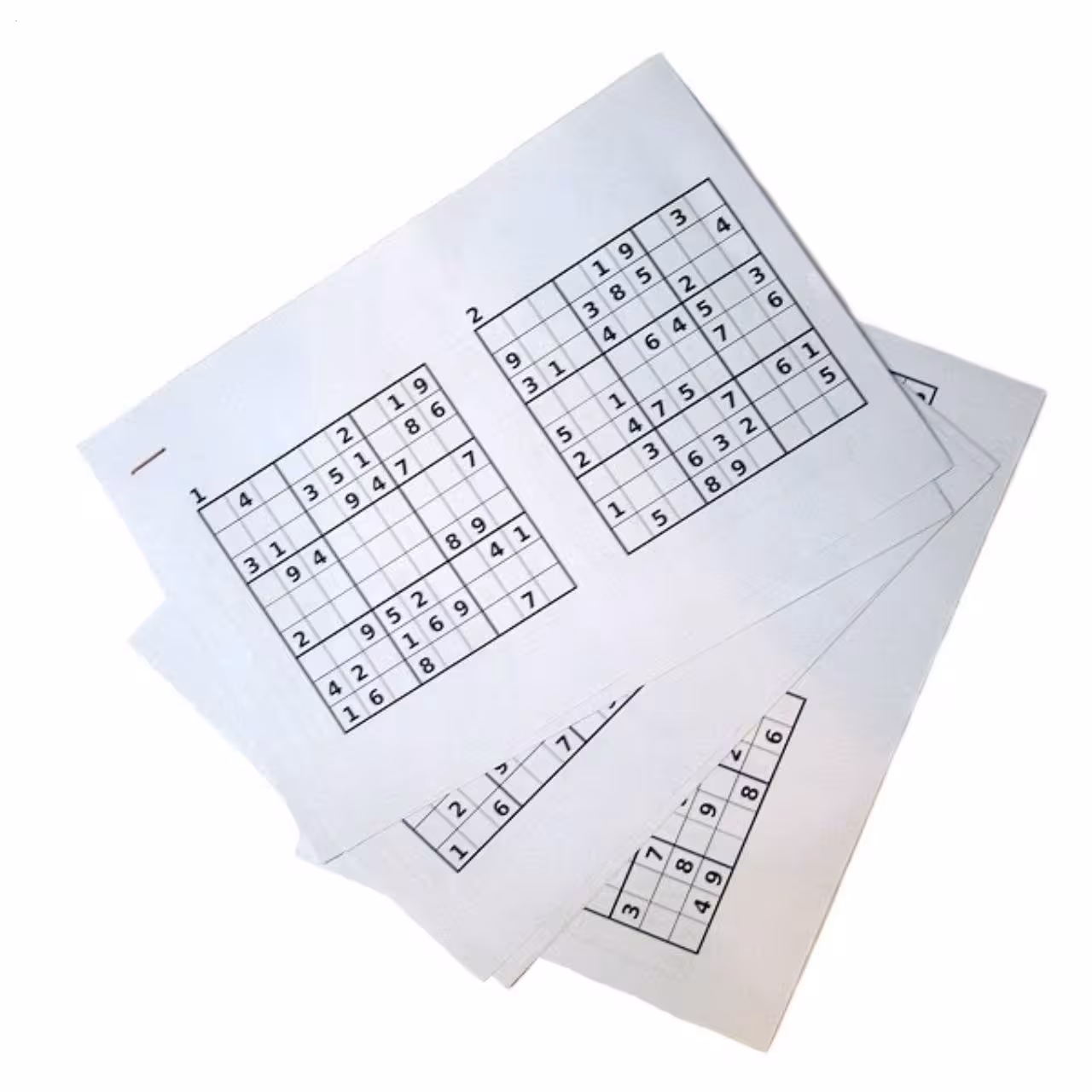 بازی فکری سودوکو مدل 1029 بسته 100 عددی