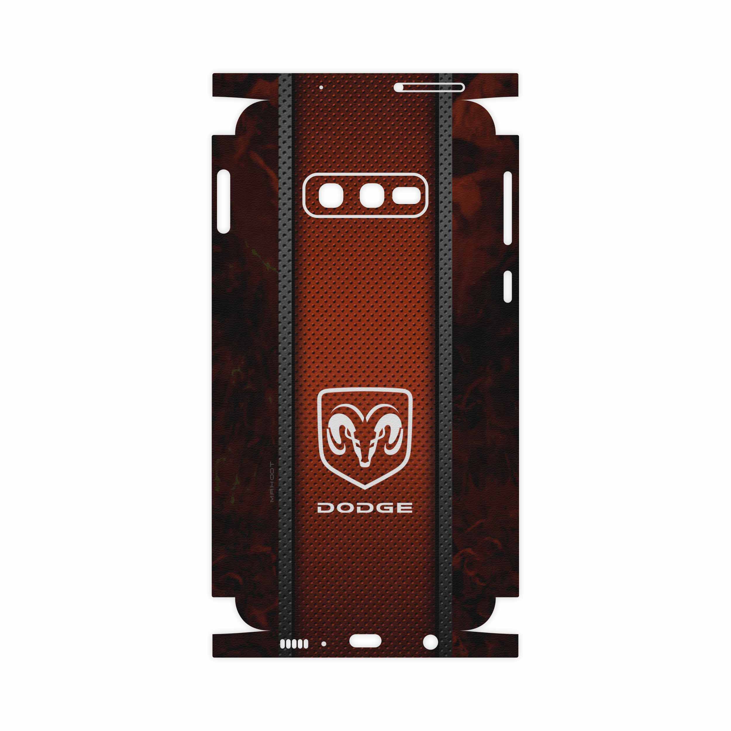 برچسب پوششی ماهوت مدل Dodge-FullSkin مناسب برای گوشی موبایل سامسونگ Galaxy S10e