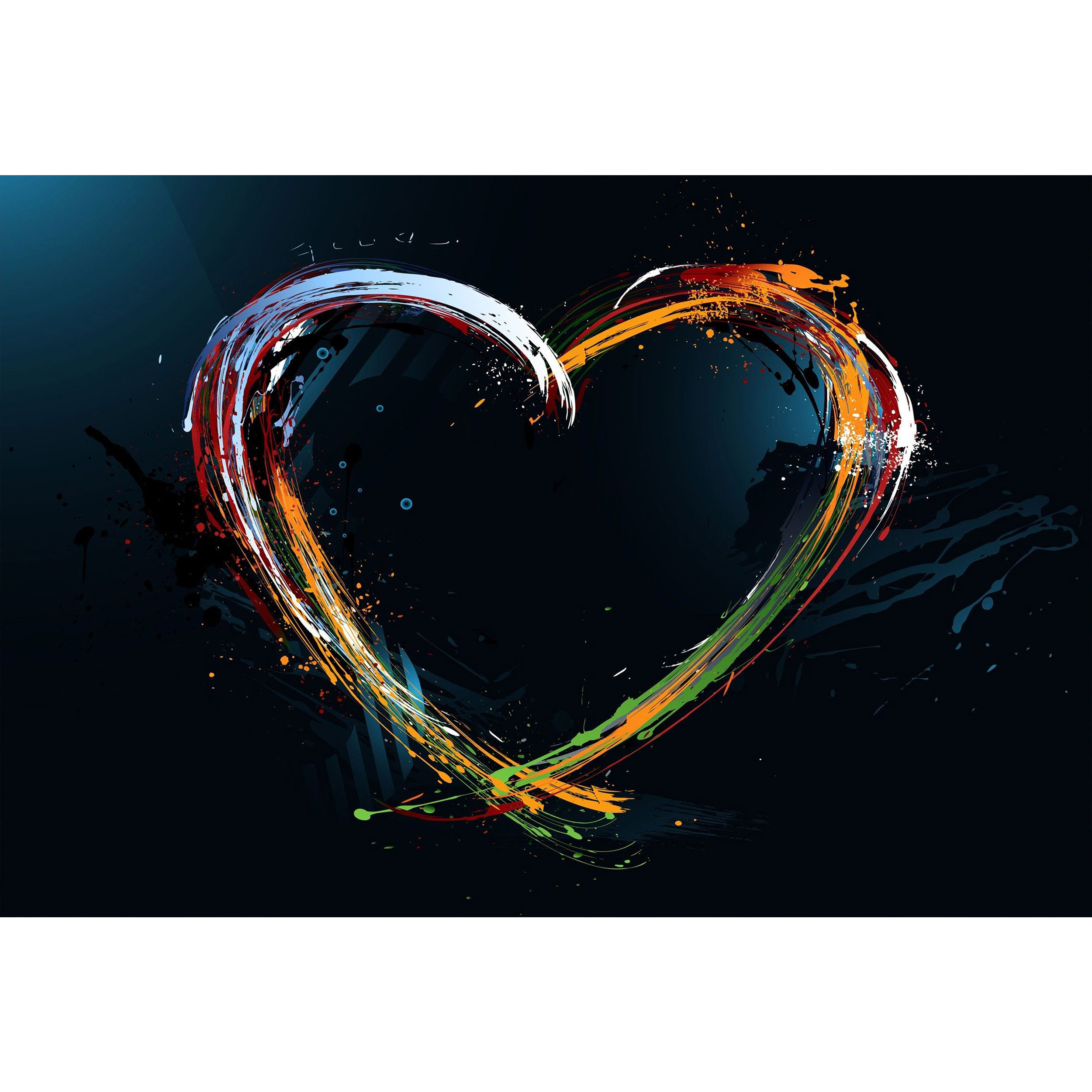 تابلو شاسی طرح عشق و قلب مدل T1223