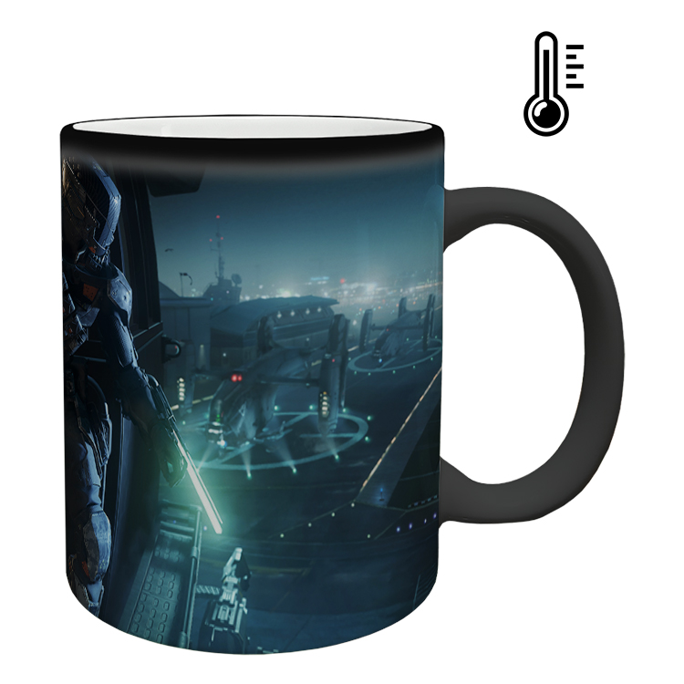 ماگ حرارتی مدل بازی کال آف دیوتی call of duty کد 22