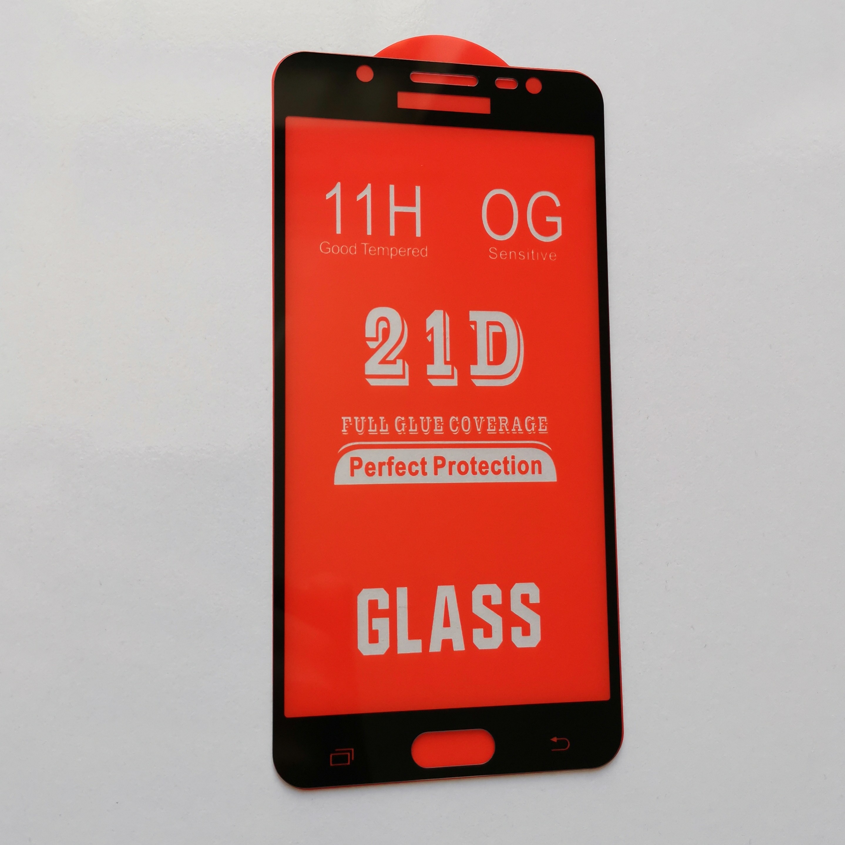 پک دو عددی گلس شیشه ای تمام صفحه گوشی سامسونگ J5 2016 یا J510