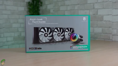 خنک کننده مایع پردازنده DEEPCOOL CASTLE 360 RGB V2 (استوک)