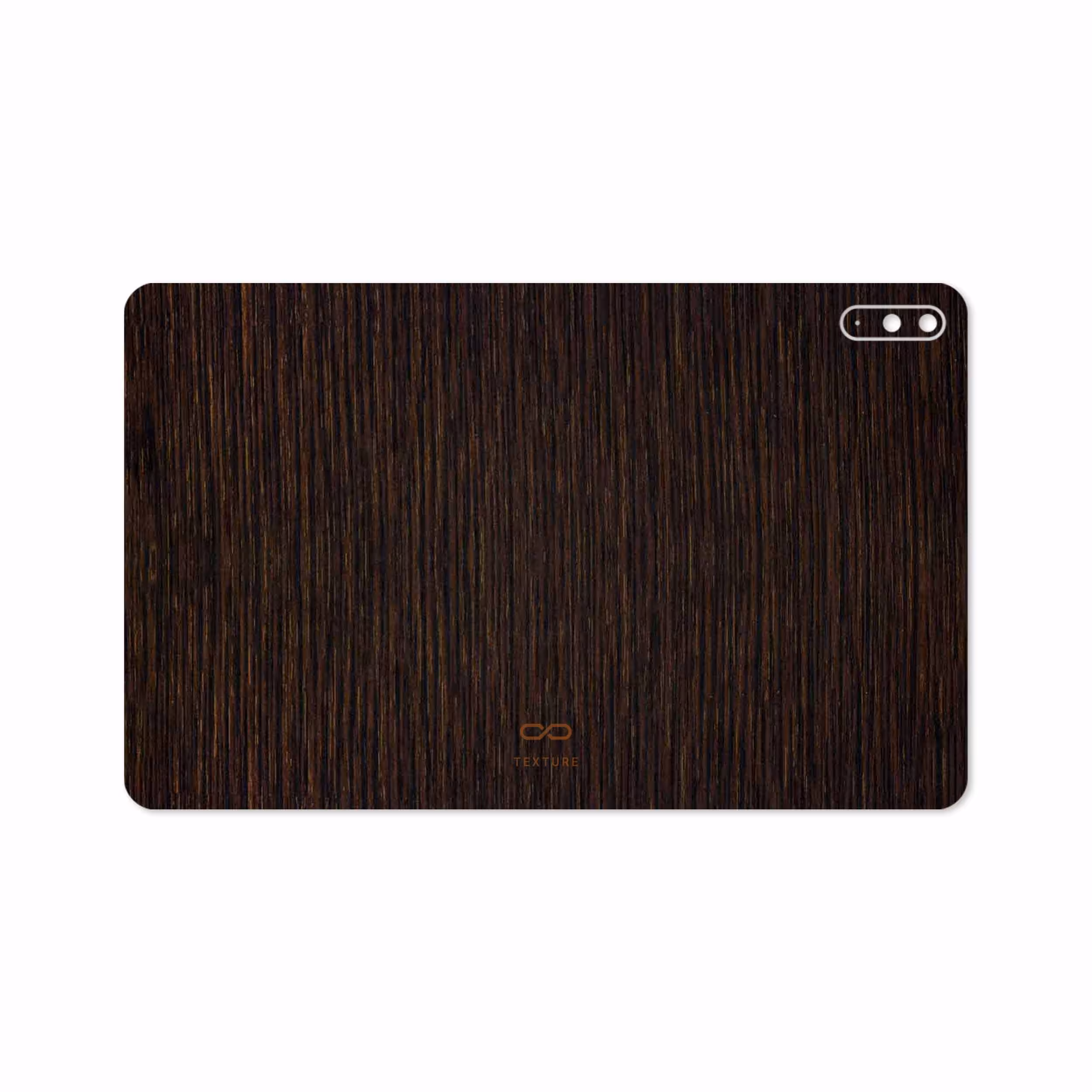 برچسب پوششی ماهوت مدل Dark-Gold-Stripes-Wood مناسب برای تبلت هوآوی Matepad 10.4 2020 BAH3-L09