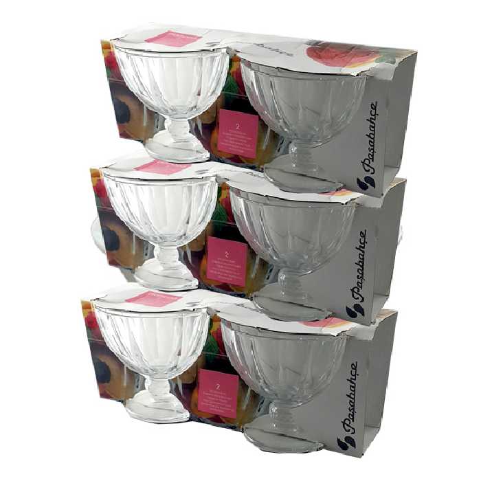 بستنی خوری پاشاباغچه کد L-117 بسته 6 عددی