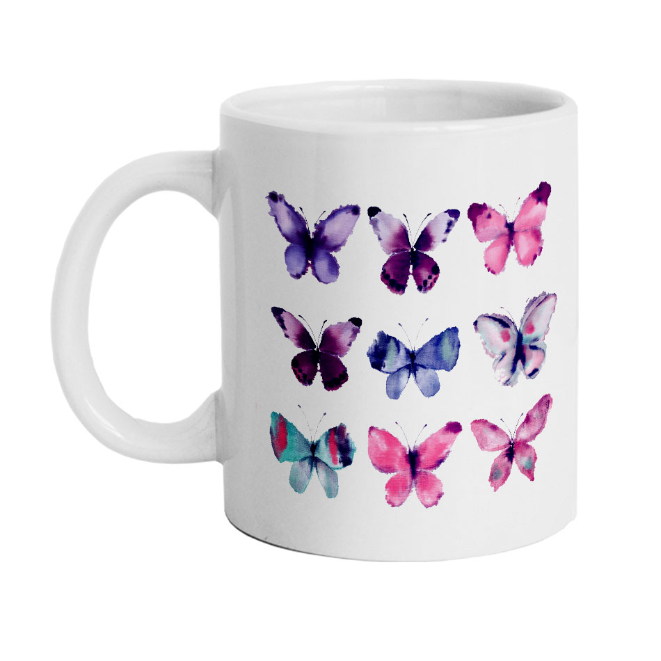 ماگ دارلی طرح پروانه مدل MG2755