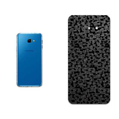 برچسب پوششی ماهوت مدل Black-Silicon مناسب برای گوشی موبایل سامسونگ Galaxy J4 Core